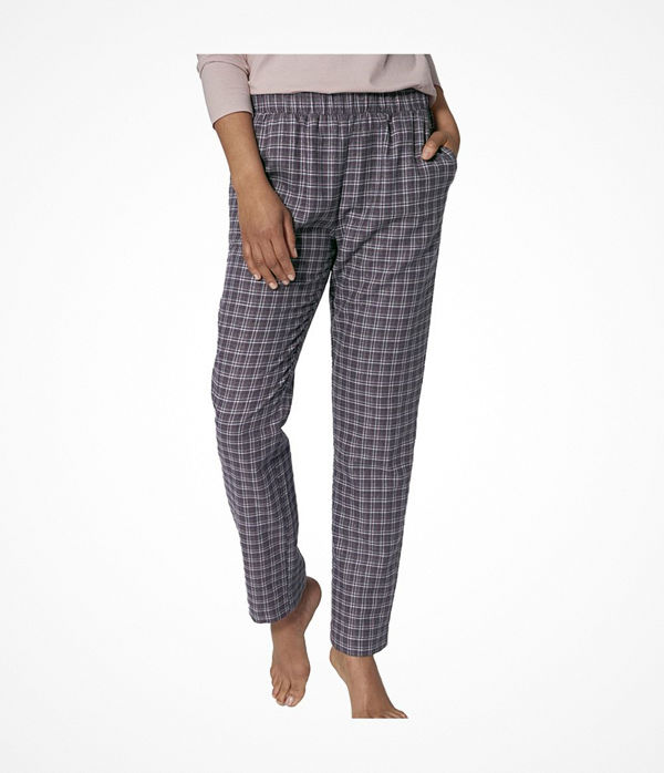 Triumph Lounge Me Cotton Mix and Match Flannel Checked