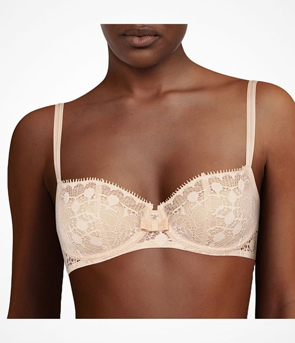 Chantelle Day To Night Half Cup Bra Beige