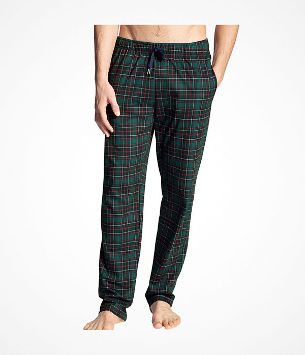 Calida Family and Friends Pants Green Pattern