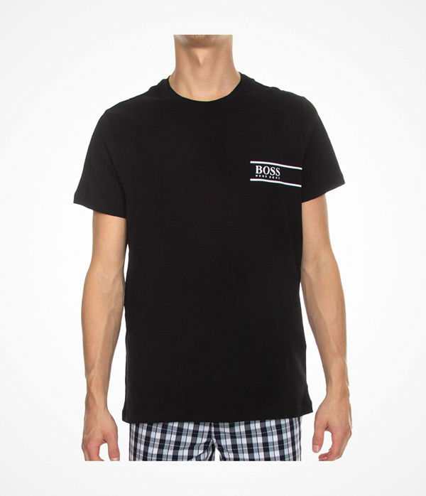 Hugo Boss BOSS RN 24 Crew Neck T-shirt Black