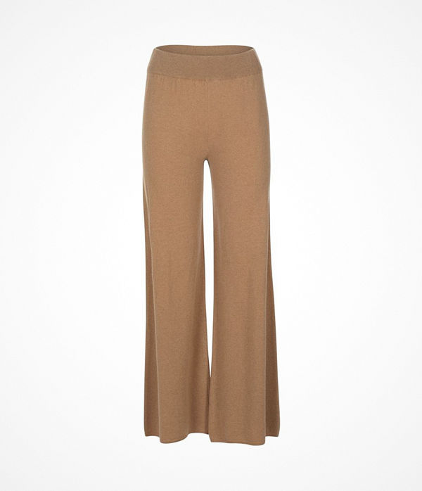 Pierre Robert X Jenny Skavlan Wool Lounge Pants Camel