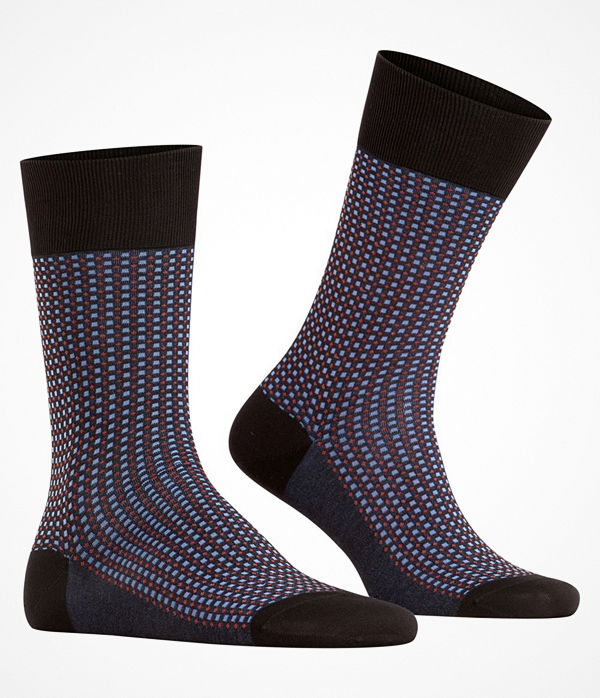 Falke 2-pack Uptown Tie Sock Black