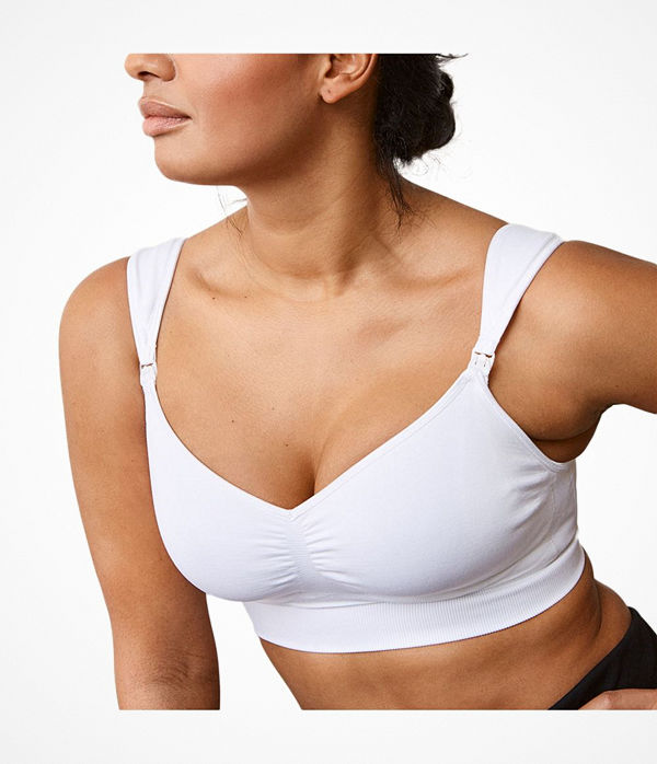 Boob Elevate Fast Food Bra White