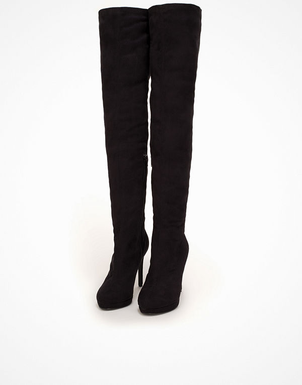 NLY Shoes Platform Over Knee Boot