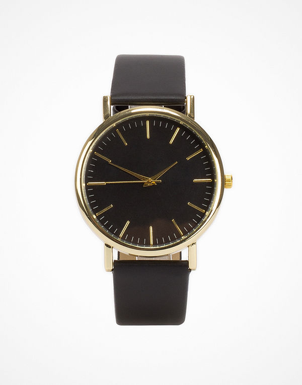 NLY Accessories Plain Watch Svart