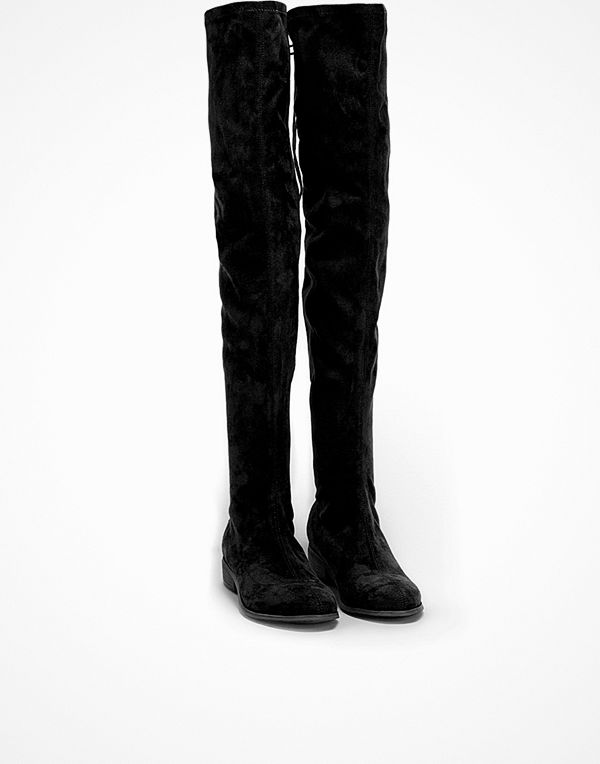 NLY Shoes Flat Thigh High Boot