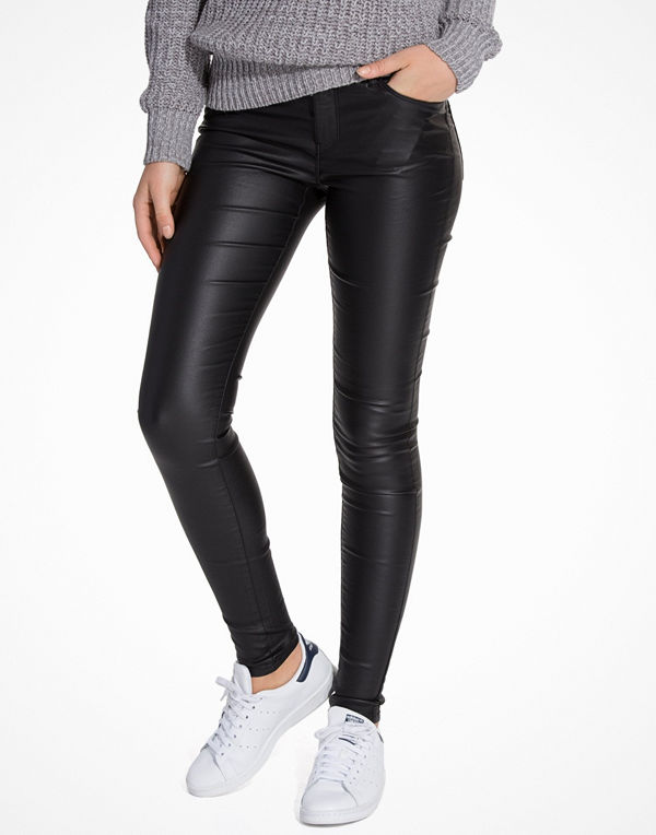 Vero Moda Vmseven Nw Ss Smooth Coated Pants N