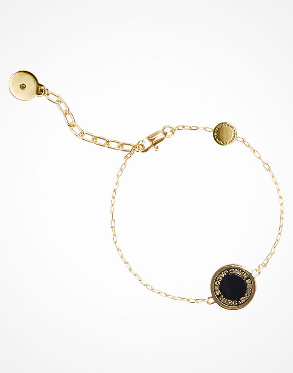 Marc Jacobs armband Enamel Logo Disc Bracelet Oro