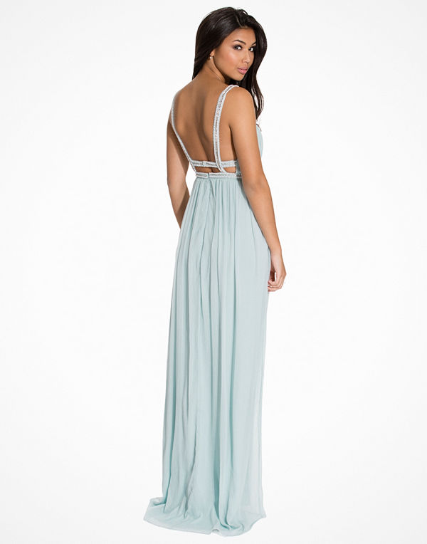 NLY Eve Diamond Strap Gown