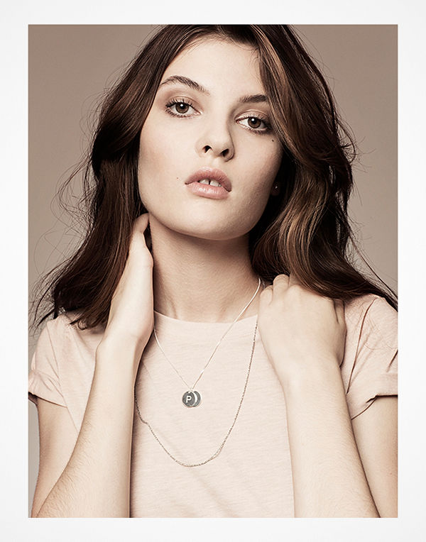 Blue Billie smycke Letter Pendant G
