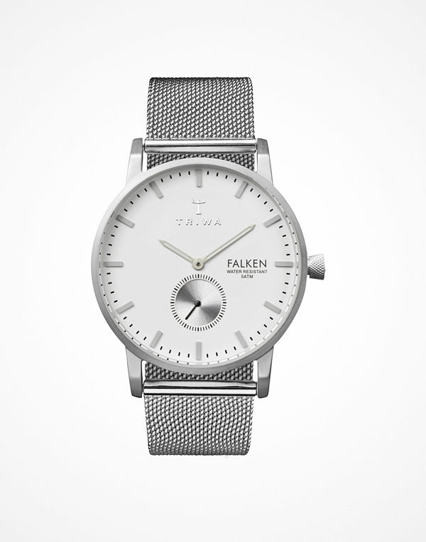 Triwa Ivory Falken Silver Mesh Silver