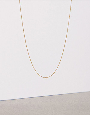 Blue Billie halsband Sparkling Chain 60cm Guld