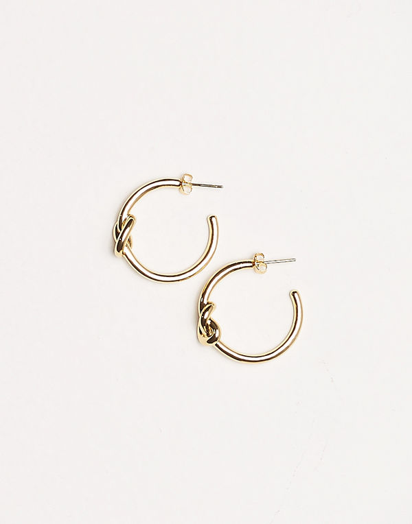SOPHIE By SOPHIE örhängen Knot Hoops