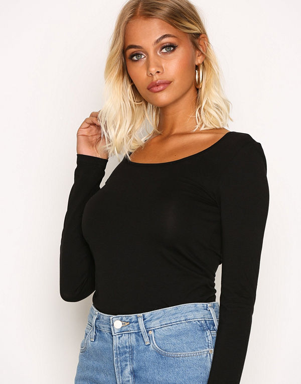 Vero Moda VMMAXI MY LS SOFT LONG U-NECK GA NO