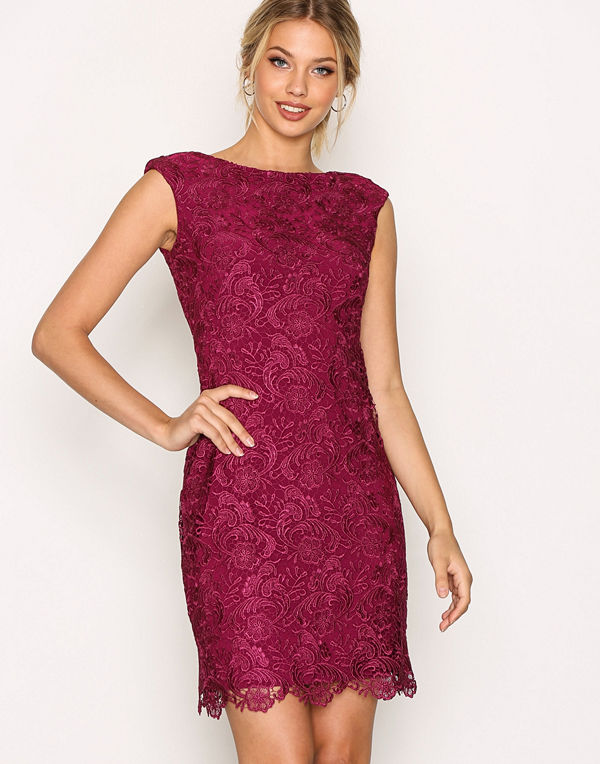 Lauren Ralph Lauren Montague Sleeveless Evening Dress