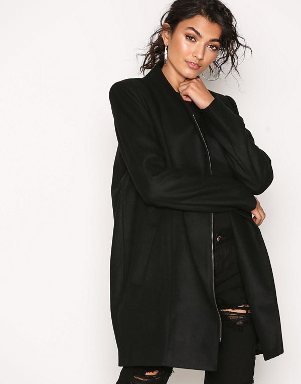 Object Collectors Item Objnora Coat Noos Svart