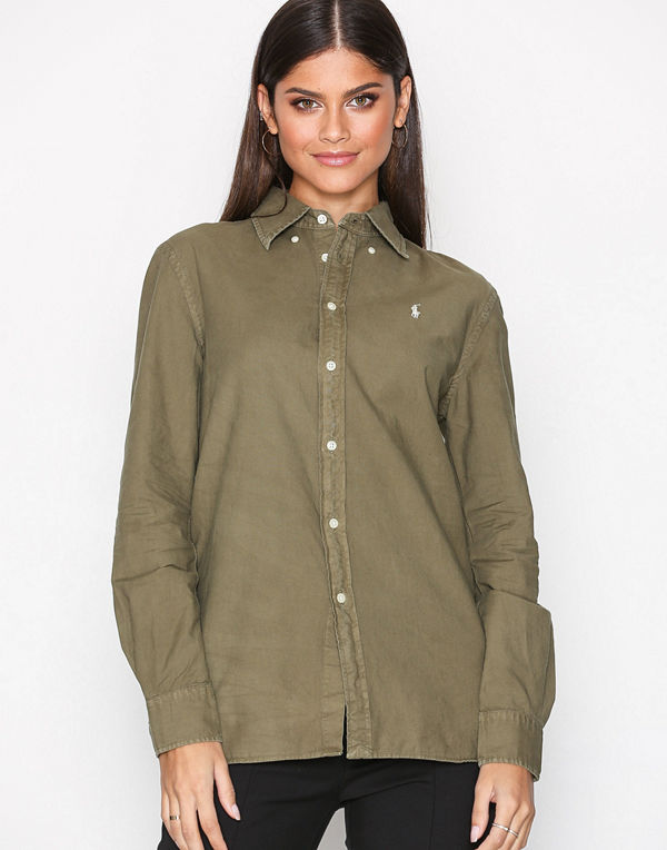 Polo Ralph Lauren Long Sleeve Relaxed Shirt Green