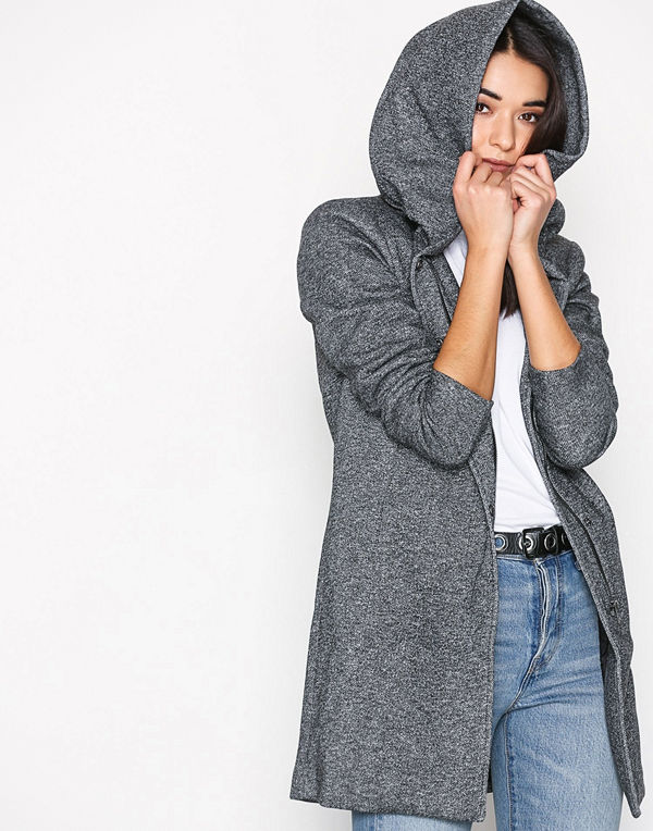 Only onlSEDONA Light Coat Otw Noos Mörk Grå