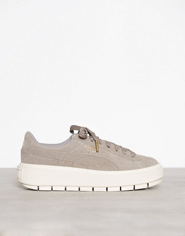 Puma Suede Platform Trace Rock Ridge