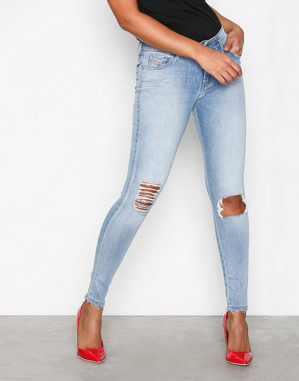 Diesel Slady Trousers 084MT Denim