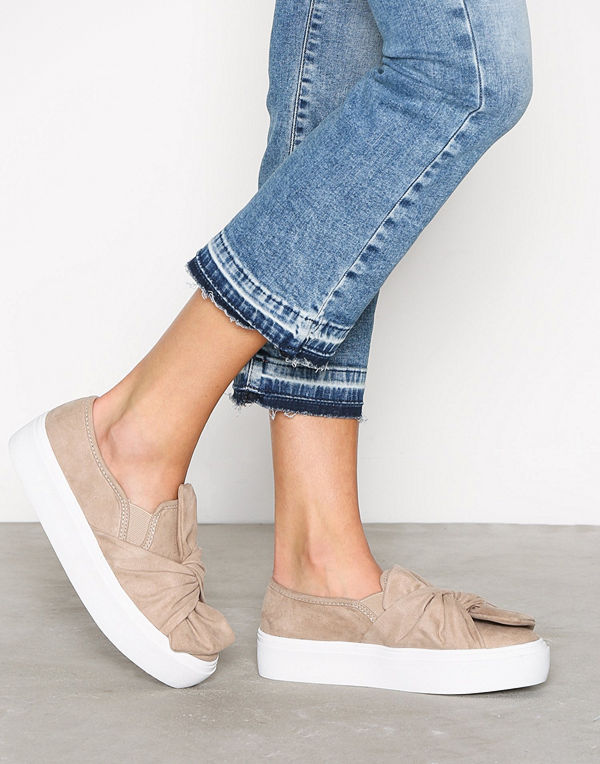 NLY Shoes Twist Platform Sneaker Beige