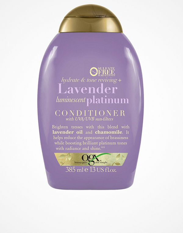 OGX Lavender Platinum Conditioner 385ml