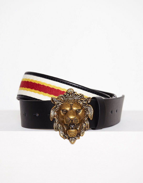 Topshop Lion Buckle Waist Belt Multi