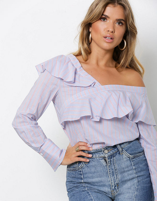 NLY Trend Feminine Frill Shirt