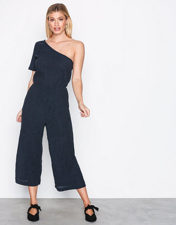 Selected Femme Sfclaire One Shoulder Jumpsuit