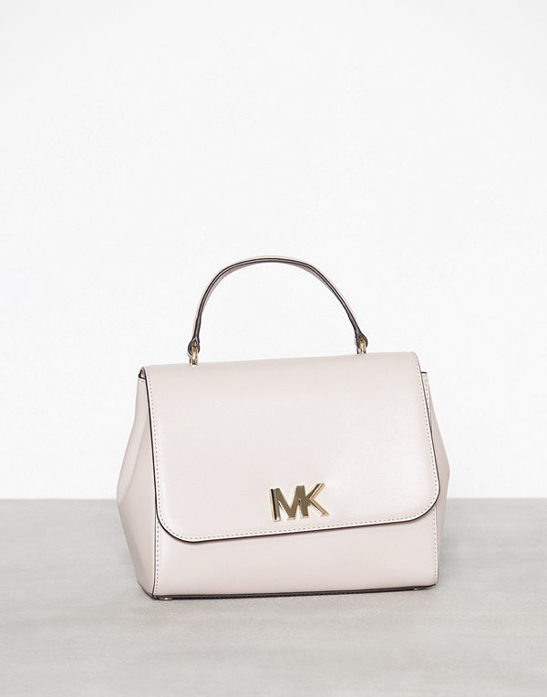 MICHAEL Michael Kors omönstrad axelväska Mott Md Th Satchel Rosa