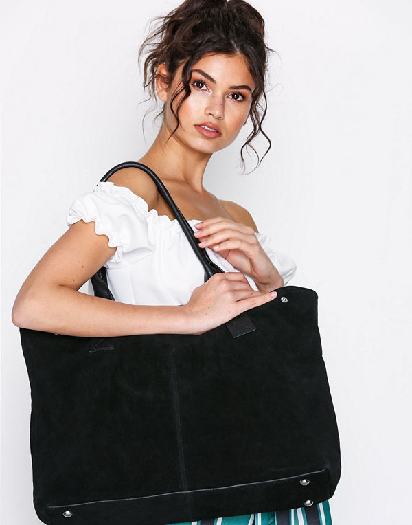 Pieces Pcdahlia Suede Bag Svart