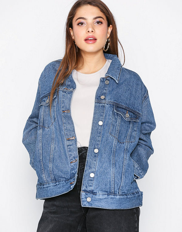 Missguided Oversized Denim Jacket