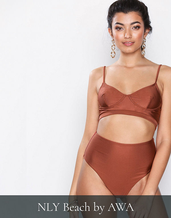 NLY Beach Salted Caramel High Panty Bronze