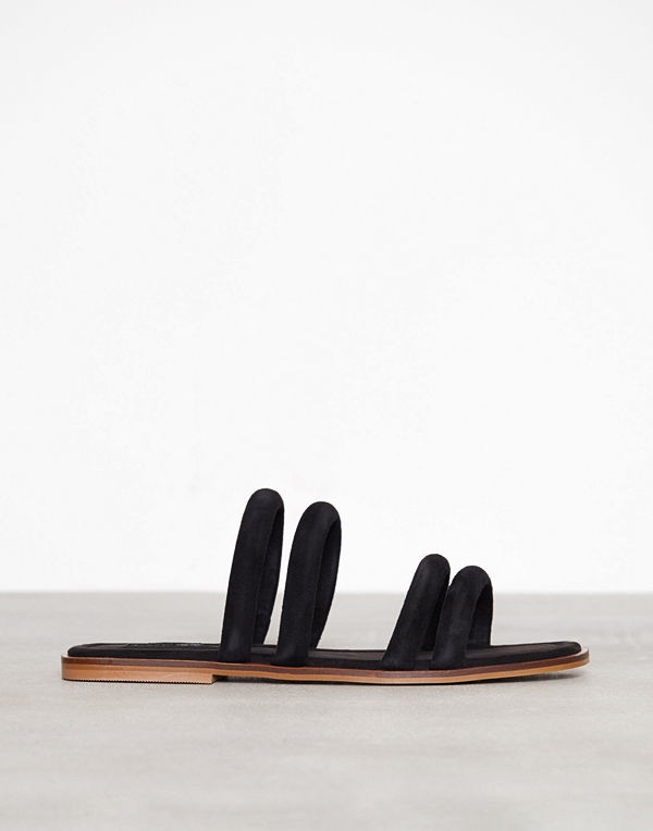 Topshop Fever Strappy Sandals Black
