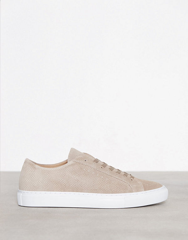 Filippa K Kate Suede Sneaker Stone