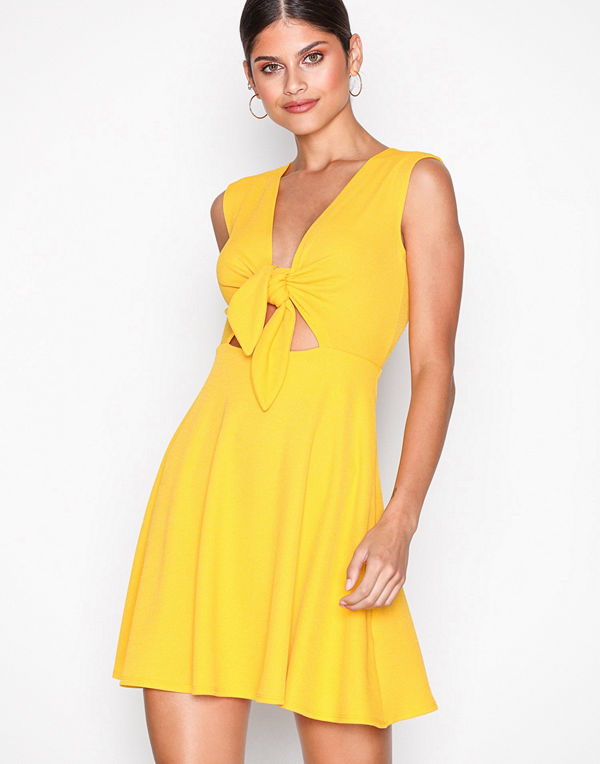 NLY One Tie Bust Skater Dress