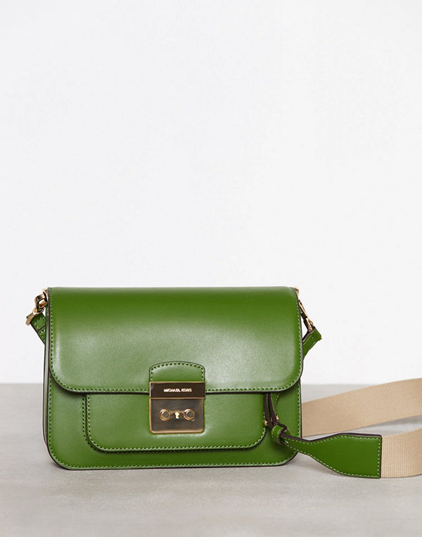 MICHAEL Michael Kors Sloan Editor Lg Shldr Grön axelväska