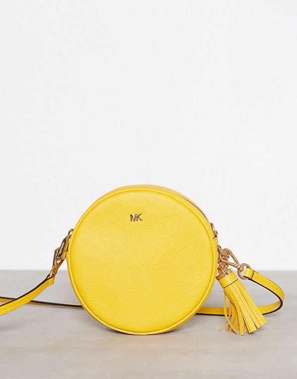 MICHAEL Michael Kors gul axelväska Crossbodies Md Canteen Bag Sunflower