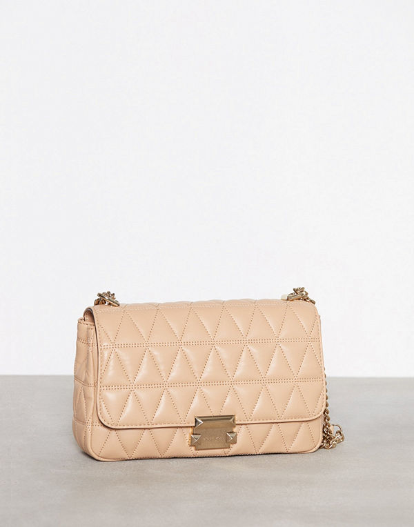 MICHAEL Michael Kors omönstrad axelväska Lg Chain Shldr Butter