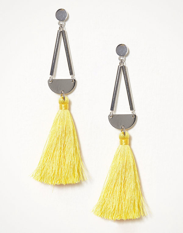 Pieces örhängen Pcmelody Earrings Ff Ljus Gul
