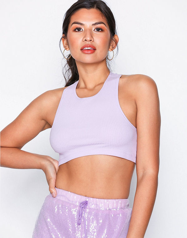 Motel Edina Crop Top Lilac
