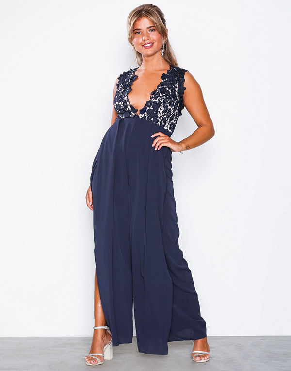Love Triangle Luca Wide Split Leg Jumpsuit