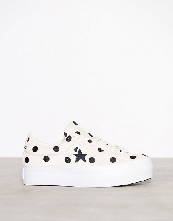 Converse One Star Platform Ox Bone