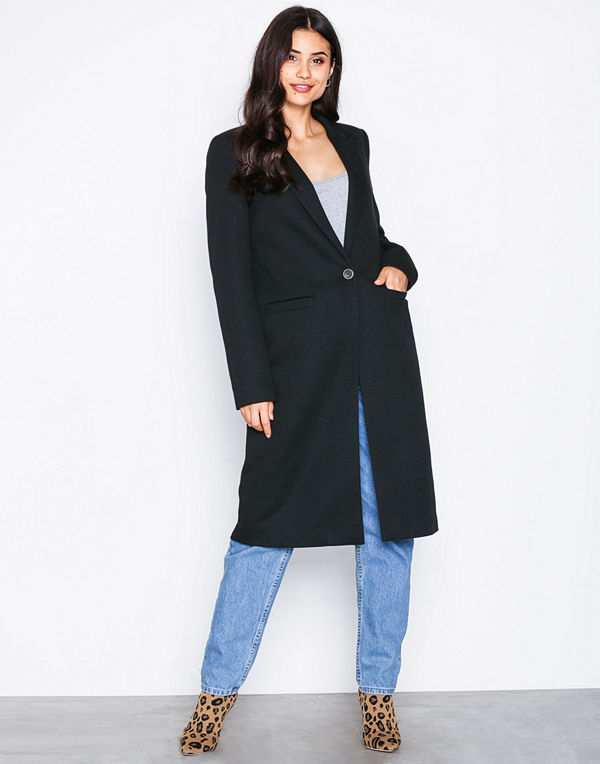 Only onlNEW Ally Light Melange Long Coat