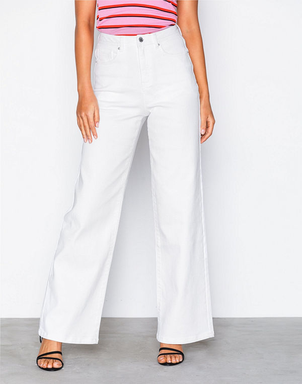 Vero Moda Vmkathy Herona Hr Boxy White Jeans
