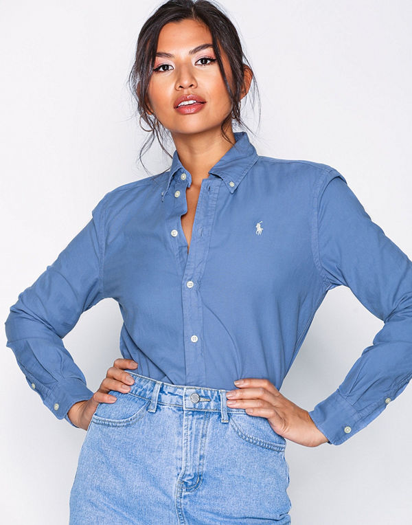 Polo Ralph Lauren Long Sleeve Relaxed Shirt Blue