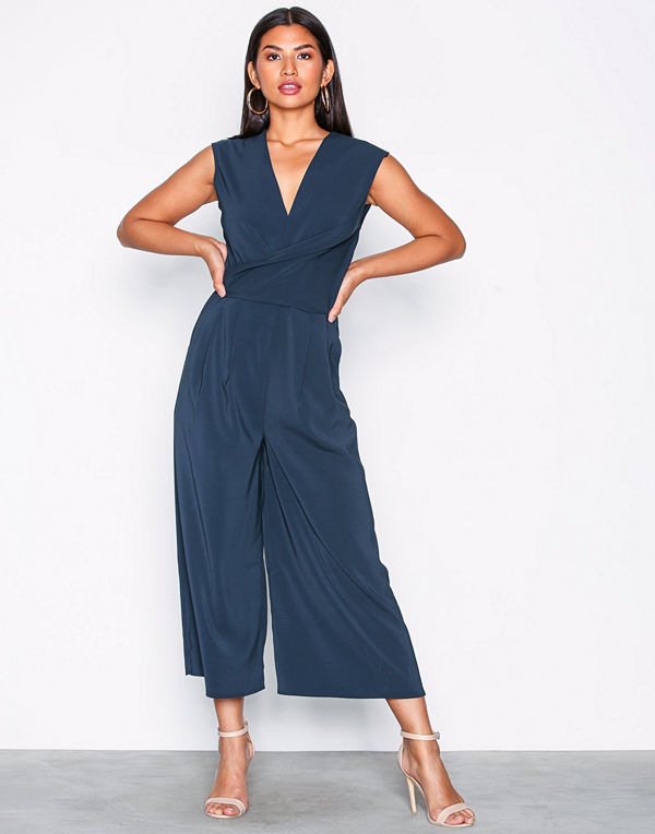 Vila Vimelis S/L Drapped Jumpsuit