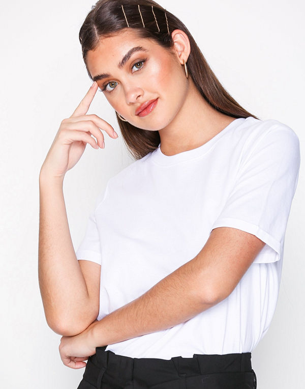 Pieces PCRIA SS FOLD UP SOLID TEE NOOS BC