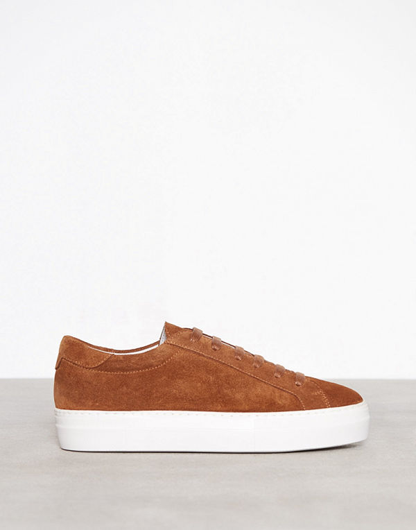 J. Lindeberg Low Lace Suede Bison