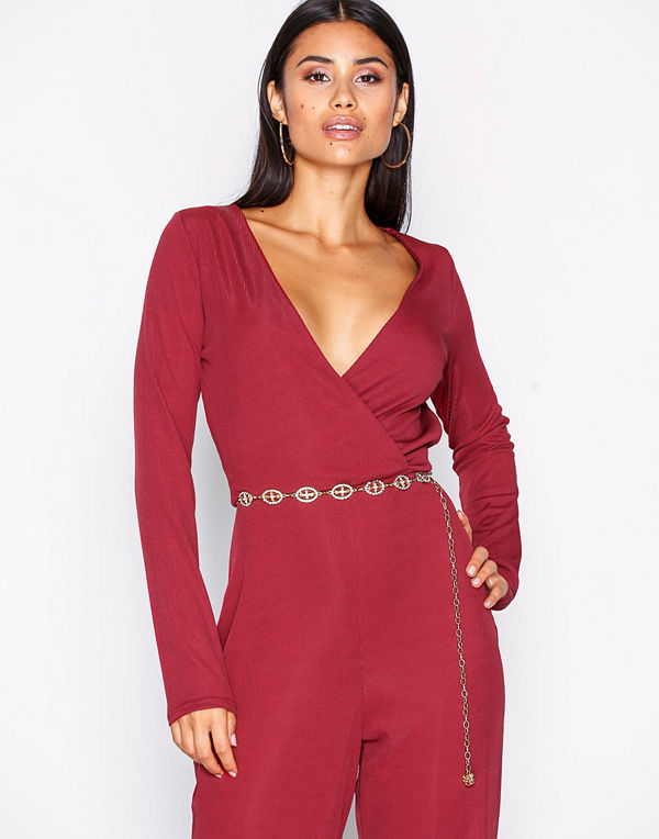NLY Accessories Rhinestone Waistband